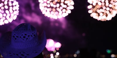 Feux d'artifices au Grands Feux Loto-Québec.