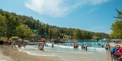 Piscine à vague