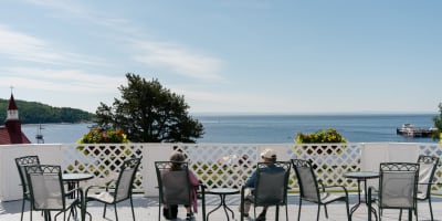 L'Hôtel Tadoussac.