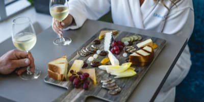 Hôtel Universel Rivière-du-Loup - assiette de fromages fins