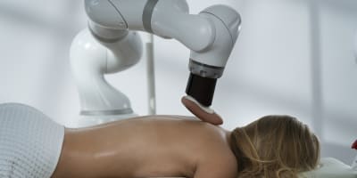 Massage robotique à l'Hôtel Universel Rivière-du-Loup.