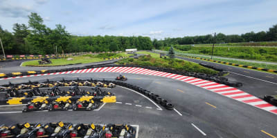 Piste de karting.