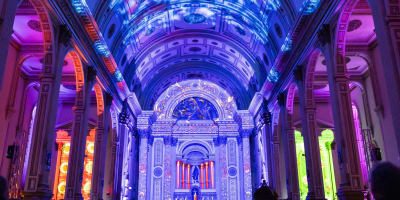 Spectacle son et lumière La Cargaison.
