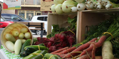 Marché public de Saint-Raymond - Légumes