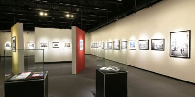 Salle d'exposition.
