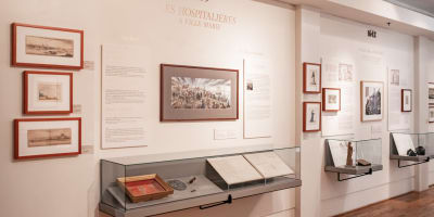 Exposition au Musée des Hospitalières des l'Hôtel-Dieu de Montréal.