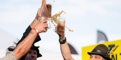 Bières à l'Oktoberfest de Repentigny.