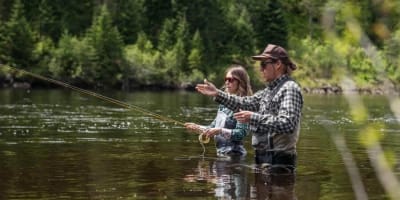 Parc national de la Jacques-Cartier - Pêche à la journée