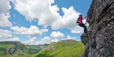 Parc national des Grands-Jardins - Via ferrata La Traversée