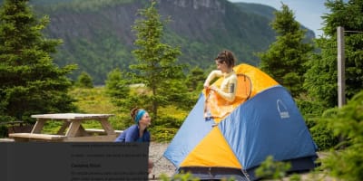 Parc national du Bic - Camping