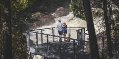 Parc national d'Opémican : chute
