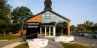 Extérieur du Centre de création Boisbriand