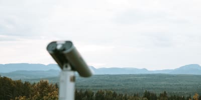 Point d'observation sur la Route des Montagnes.