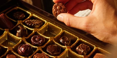 Des petits chocolats artisanaux sur la Route des Saveurs de Charlevoix.