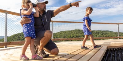 Family Pass at Sentier des cimes