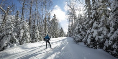 Ski de fond au Mont Grand-Fonds