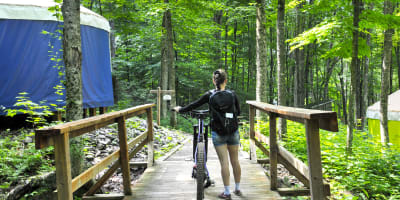 Vélo de montagne.