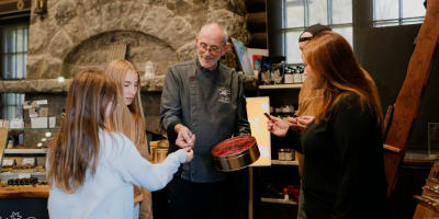 Dégustation de chocolat