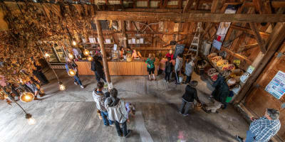 Boutique du Vergers écologiques Philion.