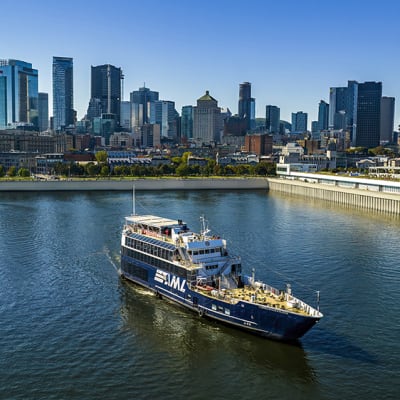 Croisière guidée à Montréal