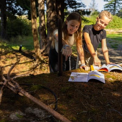 Archaeology comes to life in nature