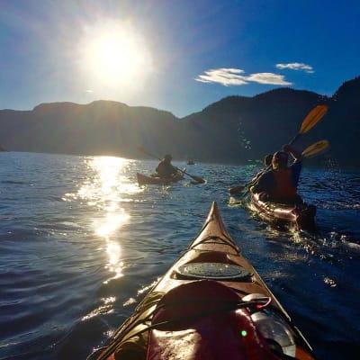 Sea Kayaking in Rivière-Éternité – 2 hours