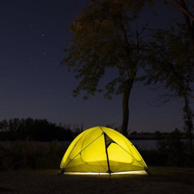 Camping overnight