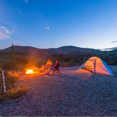 Camping au Parc national des Grands-Jardins