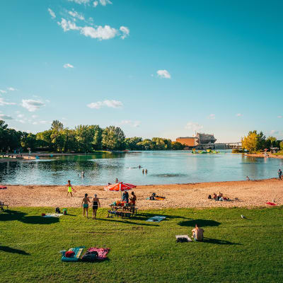 Plage Jean-Doré du Parc Jean-Drapeau