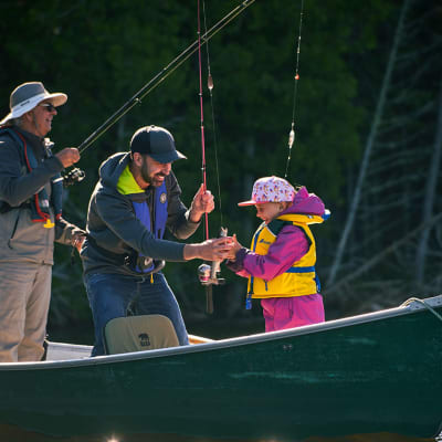 Forfait Un séjour de pêche familiale