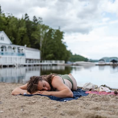 Lac-aux-sables beach