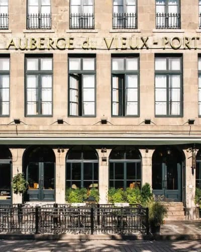 Auberge du Vieux-Port, façade