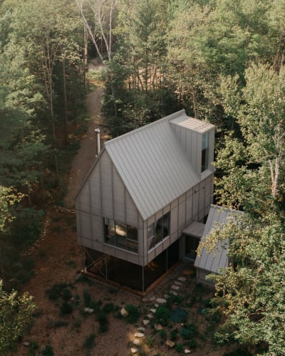 Chalet BESIDE en été.