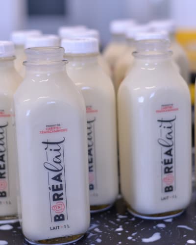 Bouteille de lait