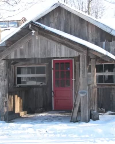 Extérieure de la Cabane à sucre Le Blairfindie.