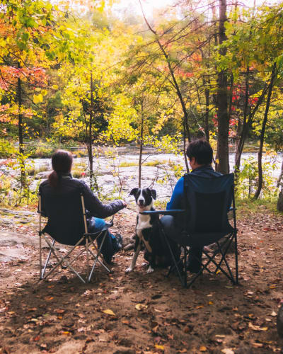 Camping Parc de la Rivière Batiscan.