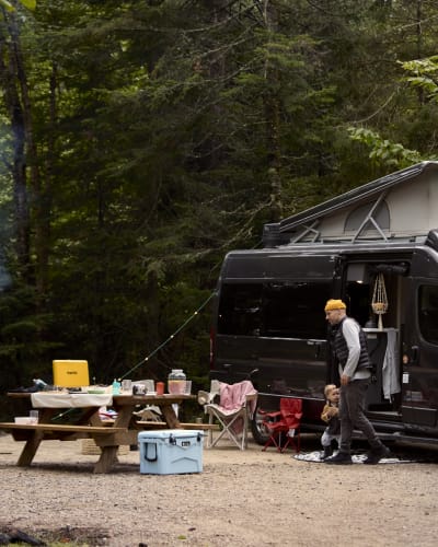 Camping du parc national du Mont-Tremblant