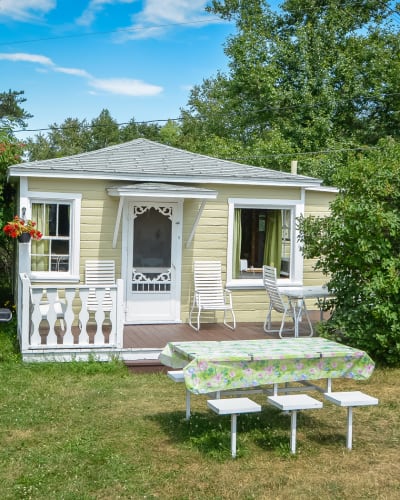 Un petit chalet de Chalets Anse au Sable.