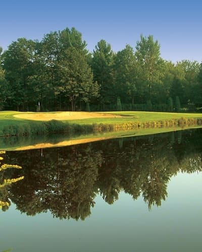 Vue du terrain du Club de golf Sorel-Tracy Les Dunes.