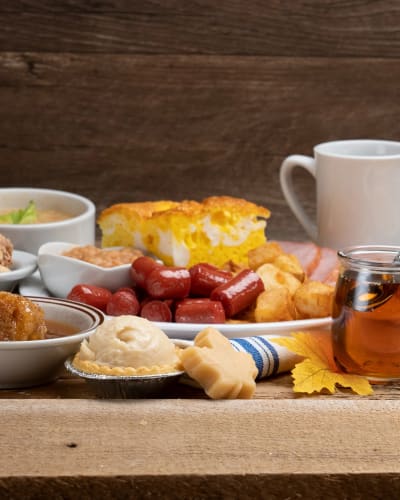 Repas de cabane à sucre de l'Érablière MS.