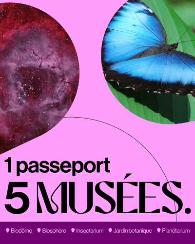 Passeport Espace pour la vie.