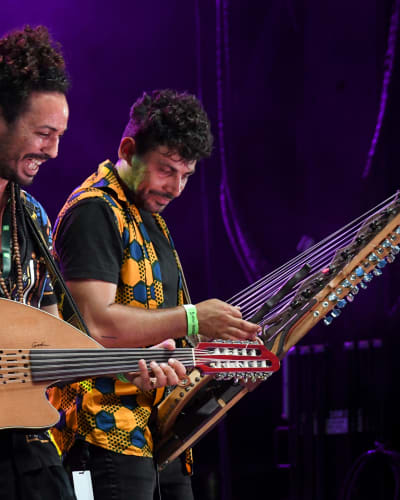Festival international Nuits d'Afrique - Two musicians