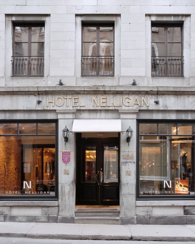 Façade de l'Hôtel Nelligan