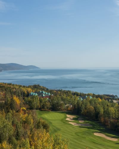 Terrain de golf.