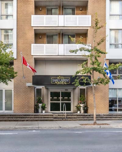 Hôtel Saint-Laurent Montréal - Façade de l'hôtel