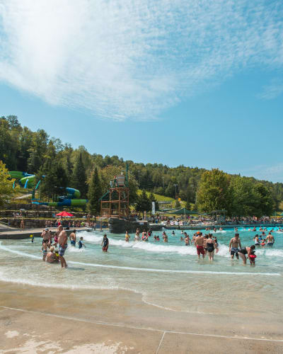 Piscine à vague