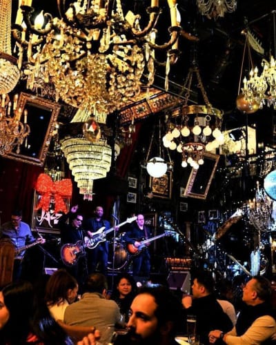 Groupe de Jazz sur la scène.