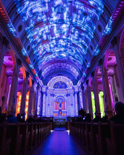 Spectacle son et lumière La Cargaison.