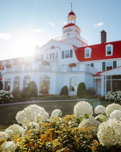 Le coverdale à Tadoussac.