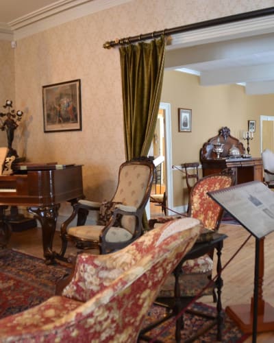 Salle d'exposition.